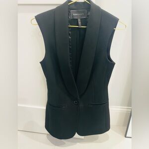 BCBGMaxAzria Elegant Black Vest